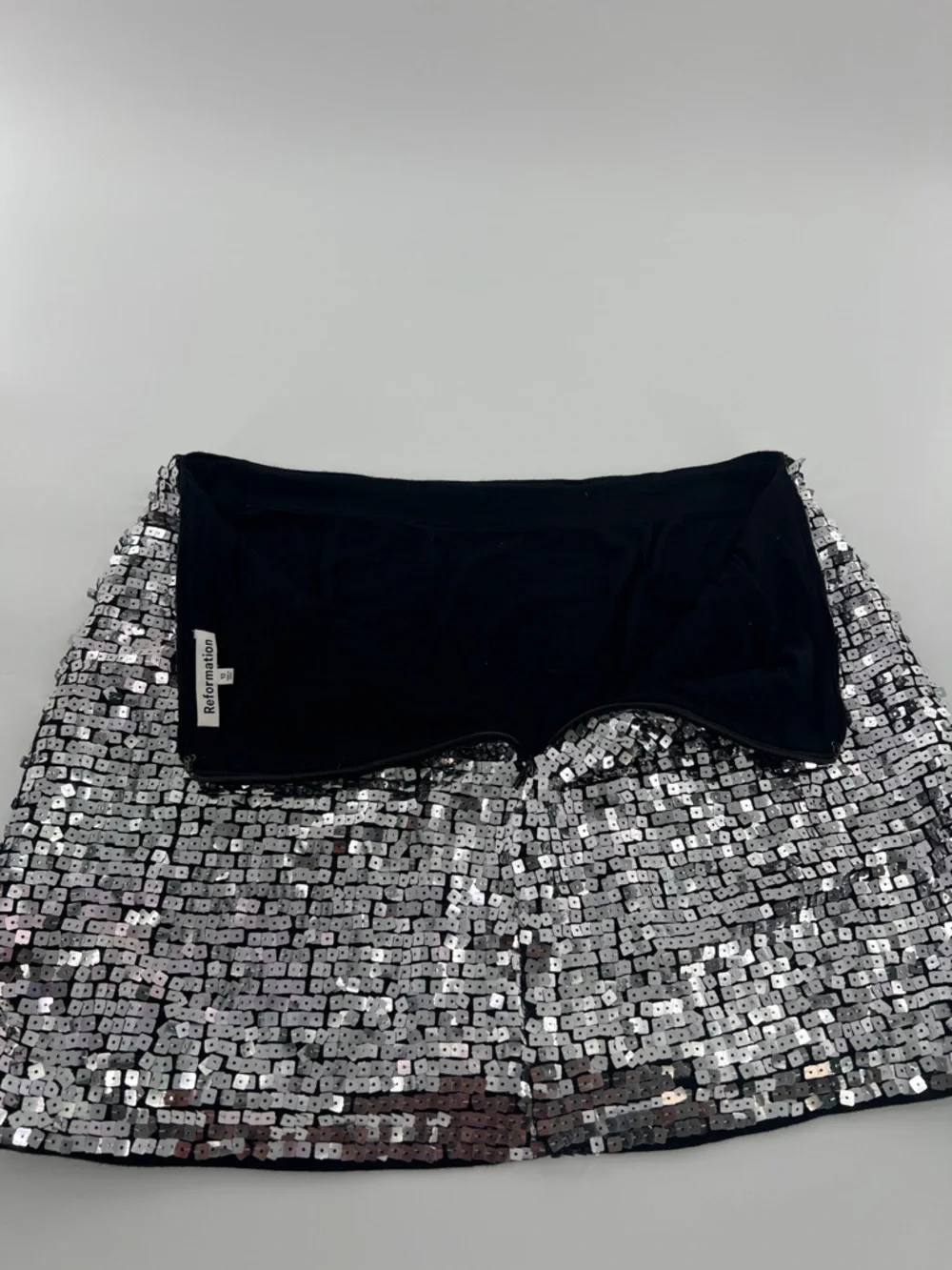 Reformation Veranda‎ mini skirt festival going out party maximalist sparkle